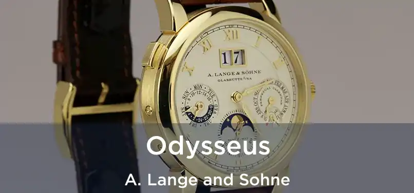  Odysseus A. Lange and Sohne