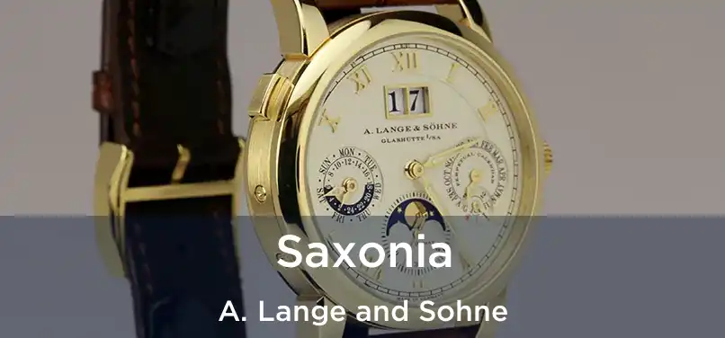  Saxonia A. Lange and Sohne